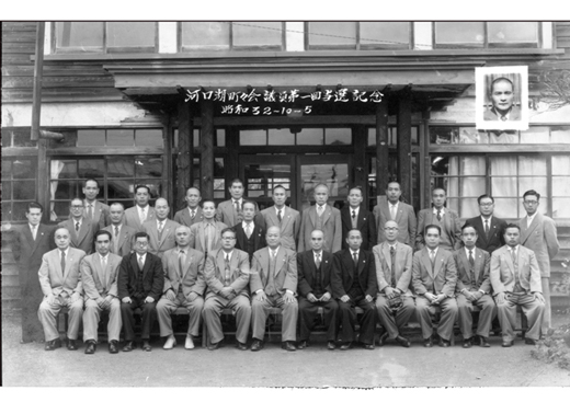 富士山周辺人々