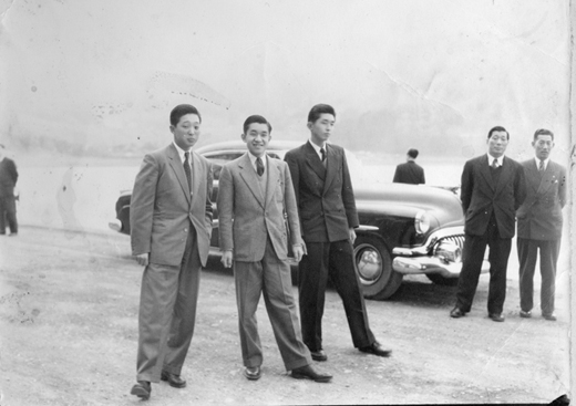 富士山周辺人々