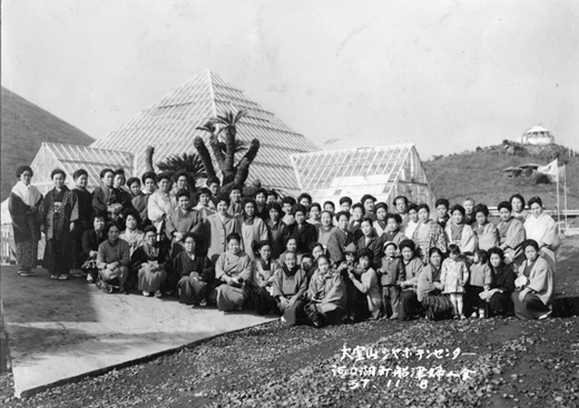 富士山周辺人々