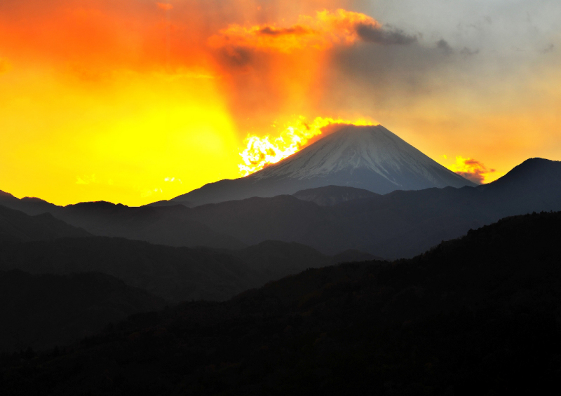 富士山画像作品